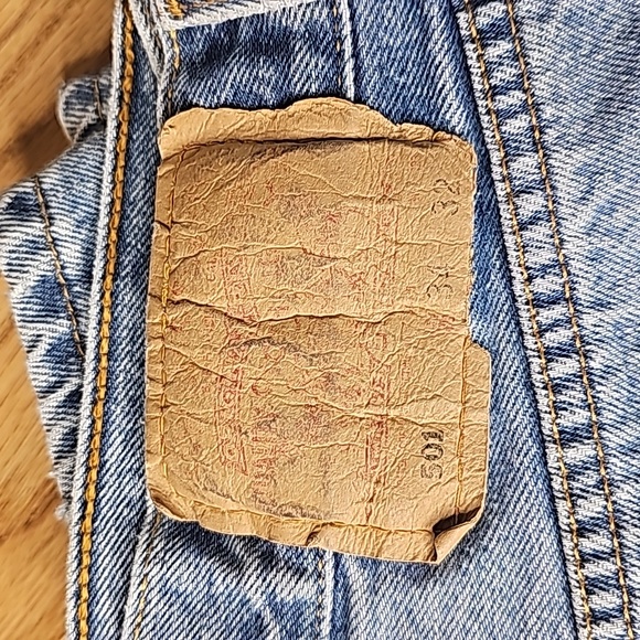 Levi Strauss 501. W34 L32 Denim Jeans. - Picture 2 of 6